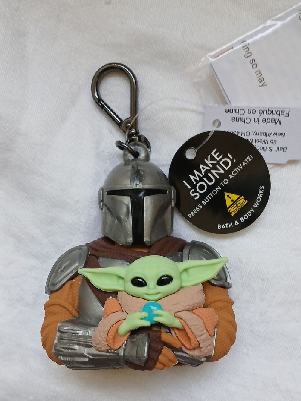 Bath and Body Works Star Wars GROGU & THE MANDALORIAN PocketBac Holder